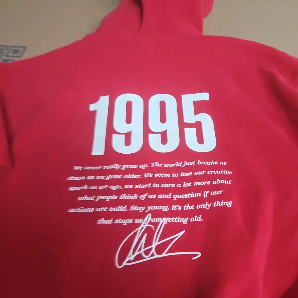 TGF CHILDISH TURBO 1995 HOODIE - SIZE SMALL