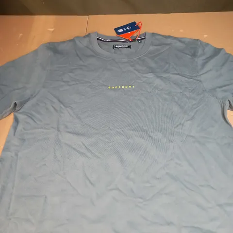 MENS SUPERDRY LOGO T-SHIRT SIZE M