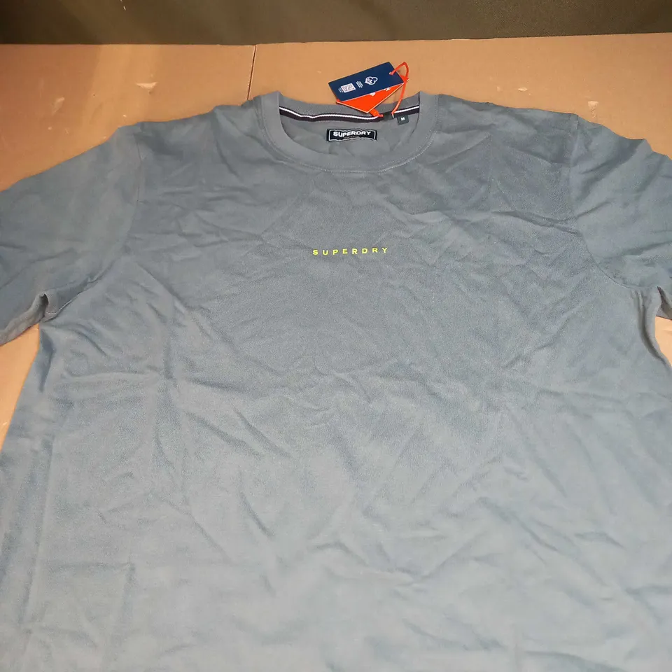 MENS SUPERDRY LOGO T-SHIRT SIZE M