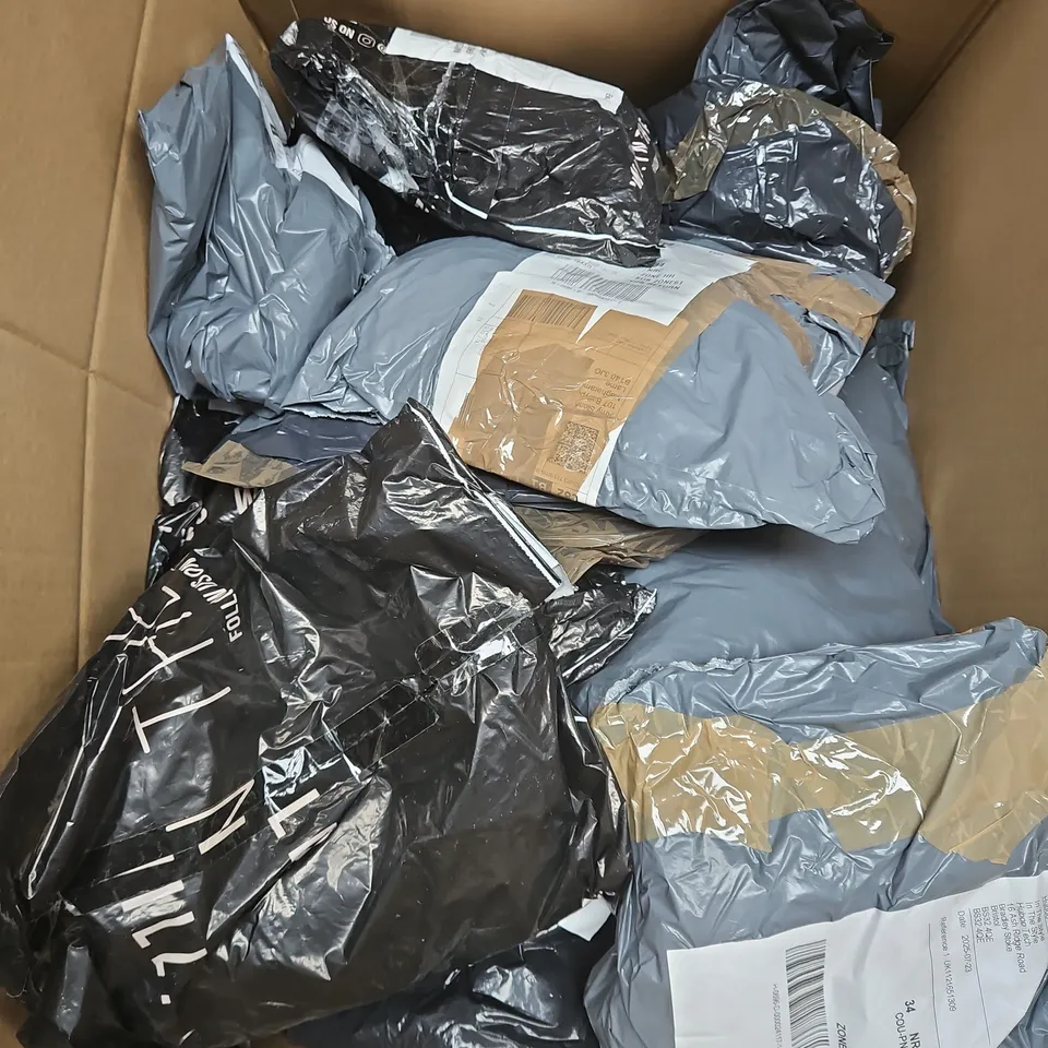 APPROXIMATELY 20 ASSORTED CLOTHING ITEMS IN VARIOUS STYLES AND SIZES 