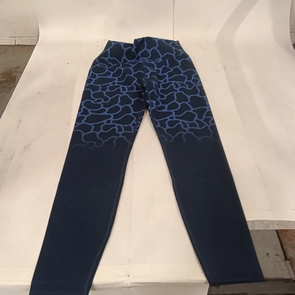 BOX TO CONTAIN BRASS MONKEY LADIES LEGGINGS WATER DESIGN SIZE S APPROXIMATELY - 15