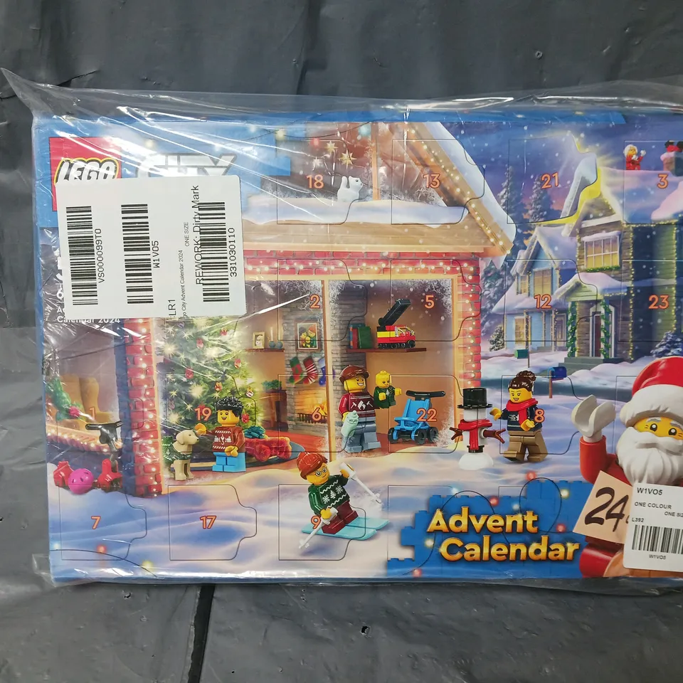 BOXED LEGO CITY ADVENT CALENDAR 2024 TOY SET 60436