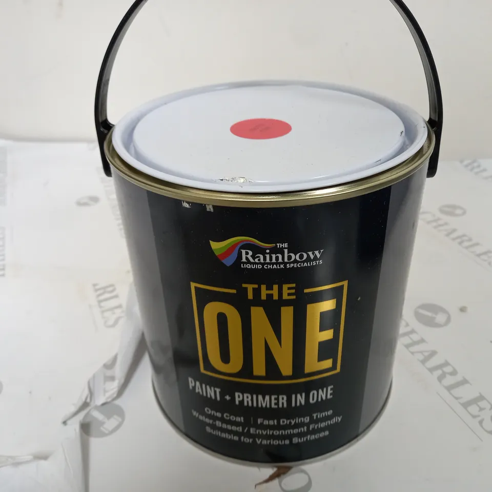 RAINBOW THE ONE PAINT + PRIMER IN ONE (GLOSSY RED)