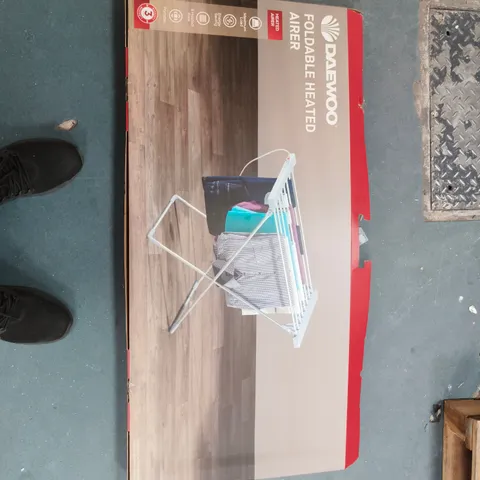 DANWOOD FOLDABLE HEATED AIRER – BOXED