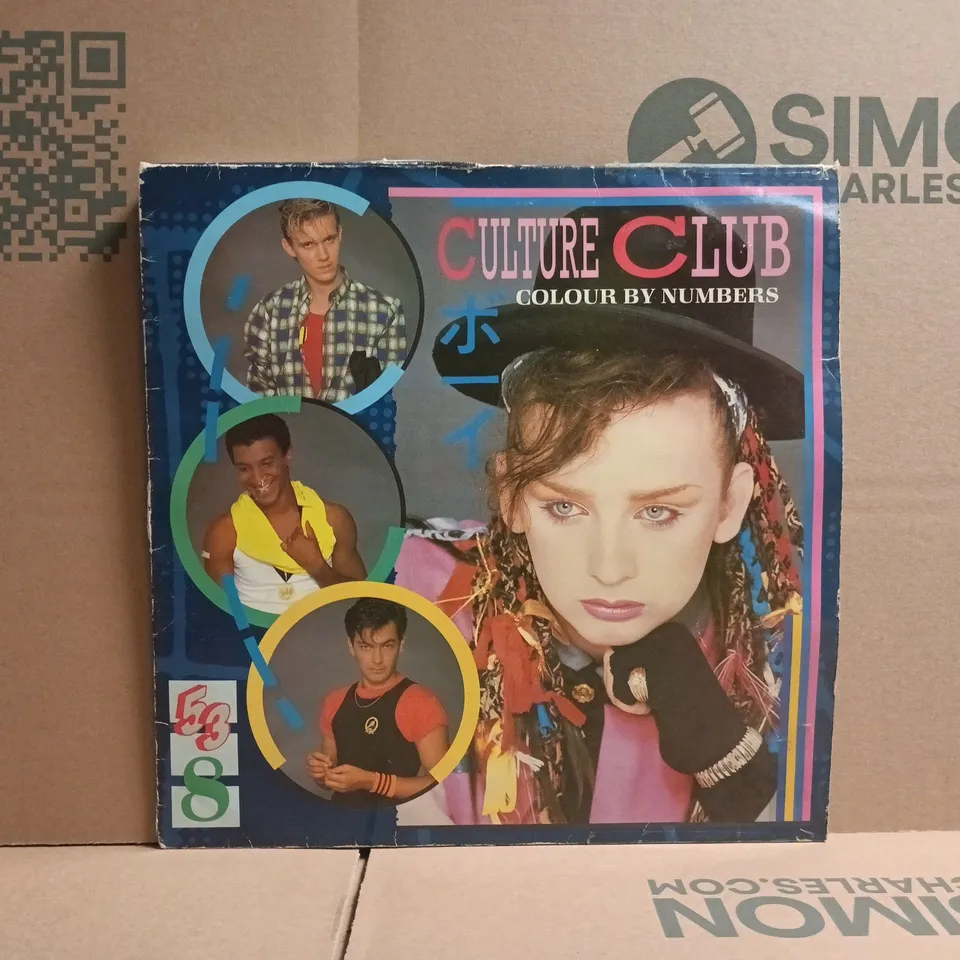 CULTURE CLUB COLOUR BY NUMBERS VINYL
