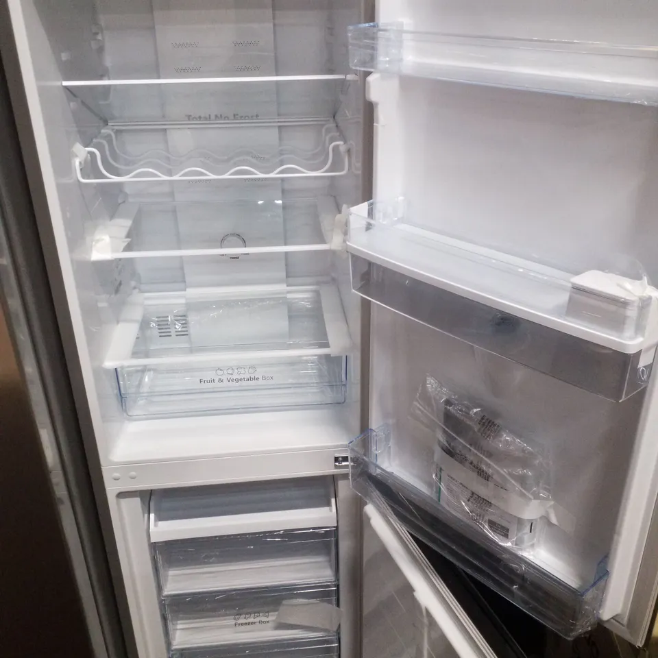 HISENSE RB327N4WCE 50/50 FRIDGE FREEZER - SILVER 