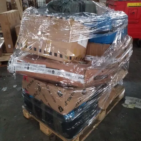 PALLET CONTAINING ASSORTED PRODUCTS INCLUDING SUITCASE, 3IN1 EGG BOILER, SUN LOUNGERS & GARDEN CART 