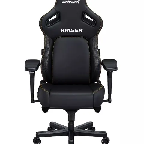 BOXED ANDASEAT KAISER 4 PREMIUM XL GAMING CHAIR - BLACK
