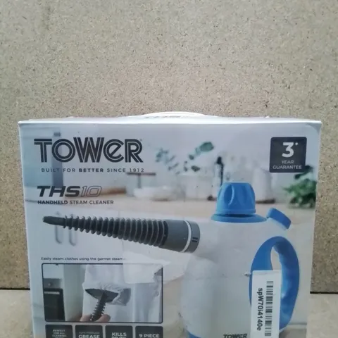 BOXED TOWER THS10 HANDHELD STEAM CLEANER