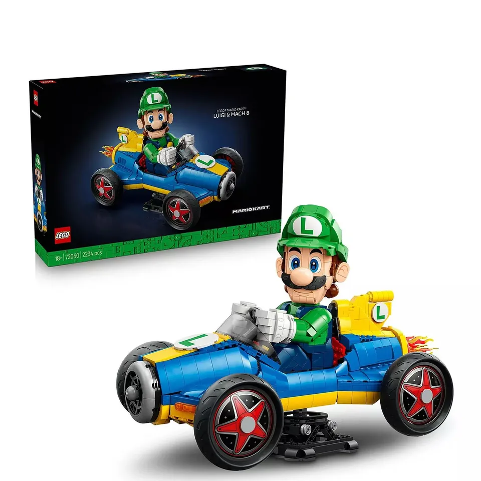 LEGO SUPER MARIO MARIO KART – LUIGI & MACH 8 SET 72050