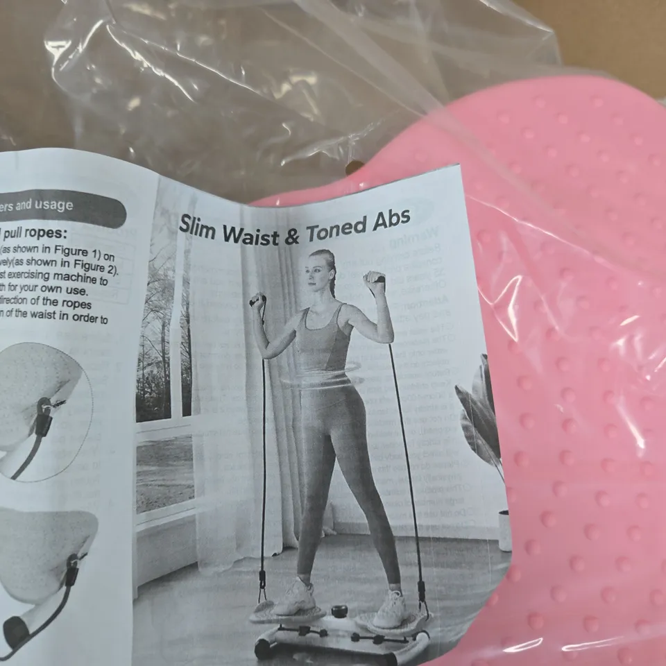 SLIM WAIST & TONED ABS EXERCISE MACHINE – PINK