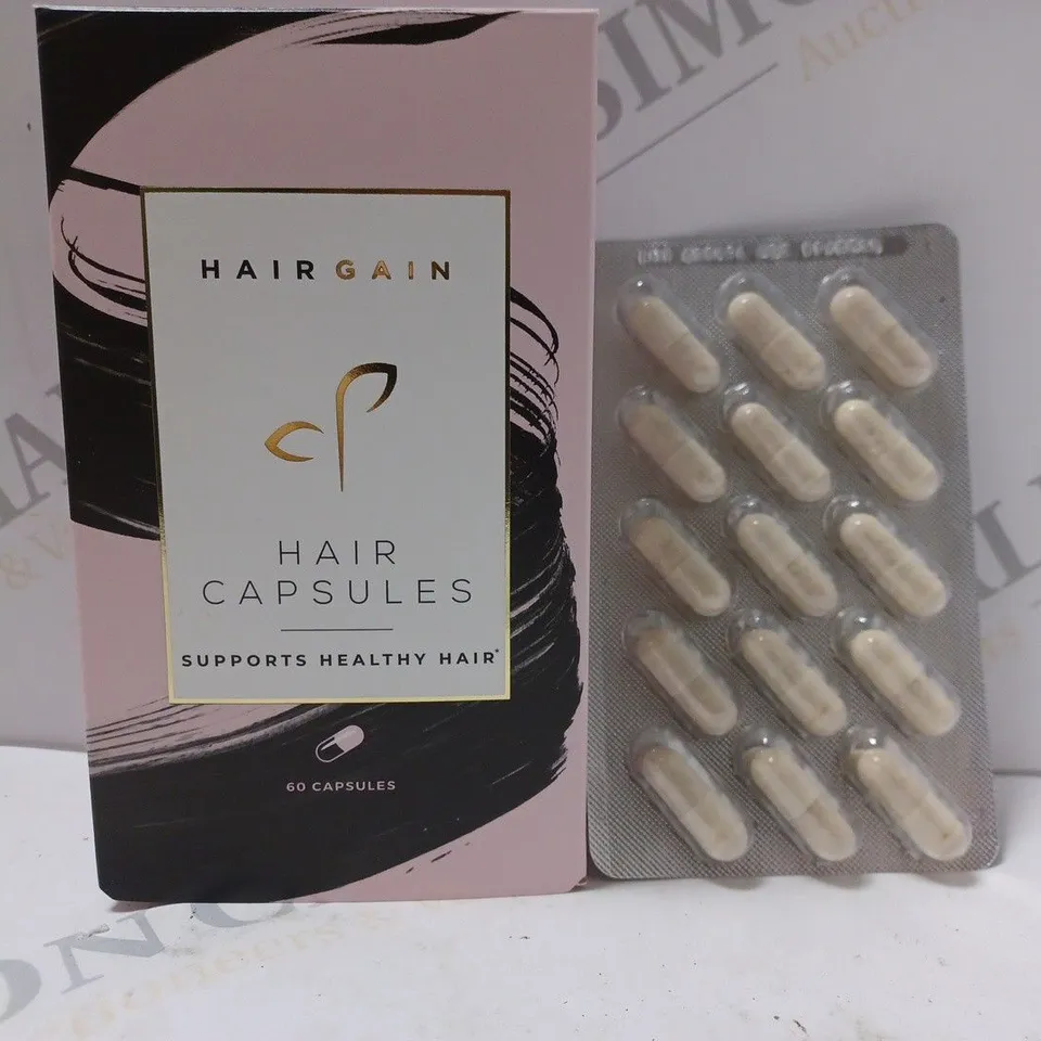 BOXED HAIRGAIN HAIR CAPSULES (60 CAPSULES)