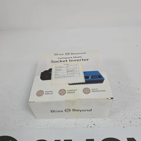 BLISS & BEYOND COMPACT MULTI SOCKET INVERTER