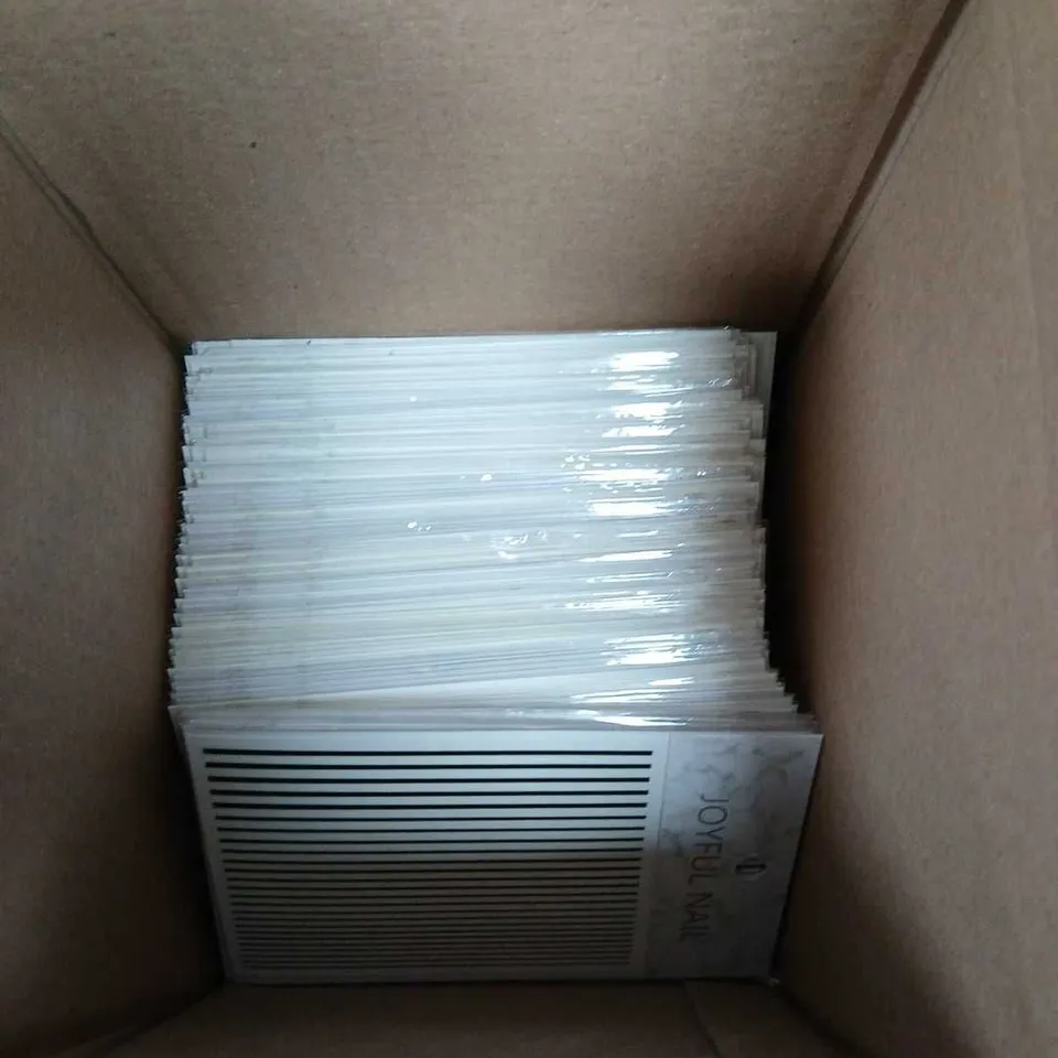 BOX OF APPROXIMATELY 90 JOYFUL NAIL NAIL STICKERS
