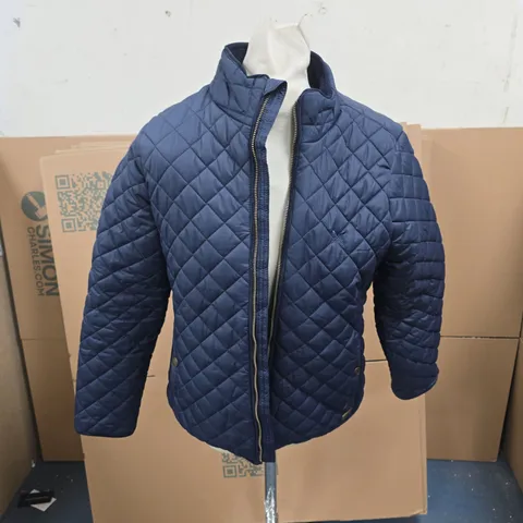 CREW CLOTHING COMPANY QUILTED JACKET – WOMEN'S, UK 10, SHOWERPROOF