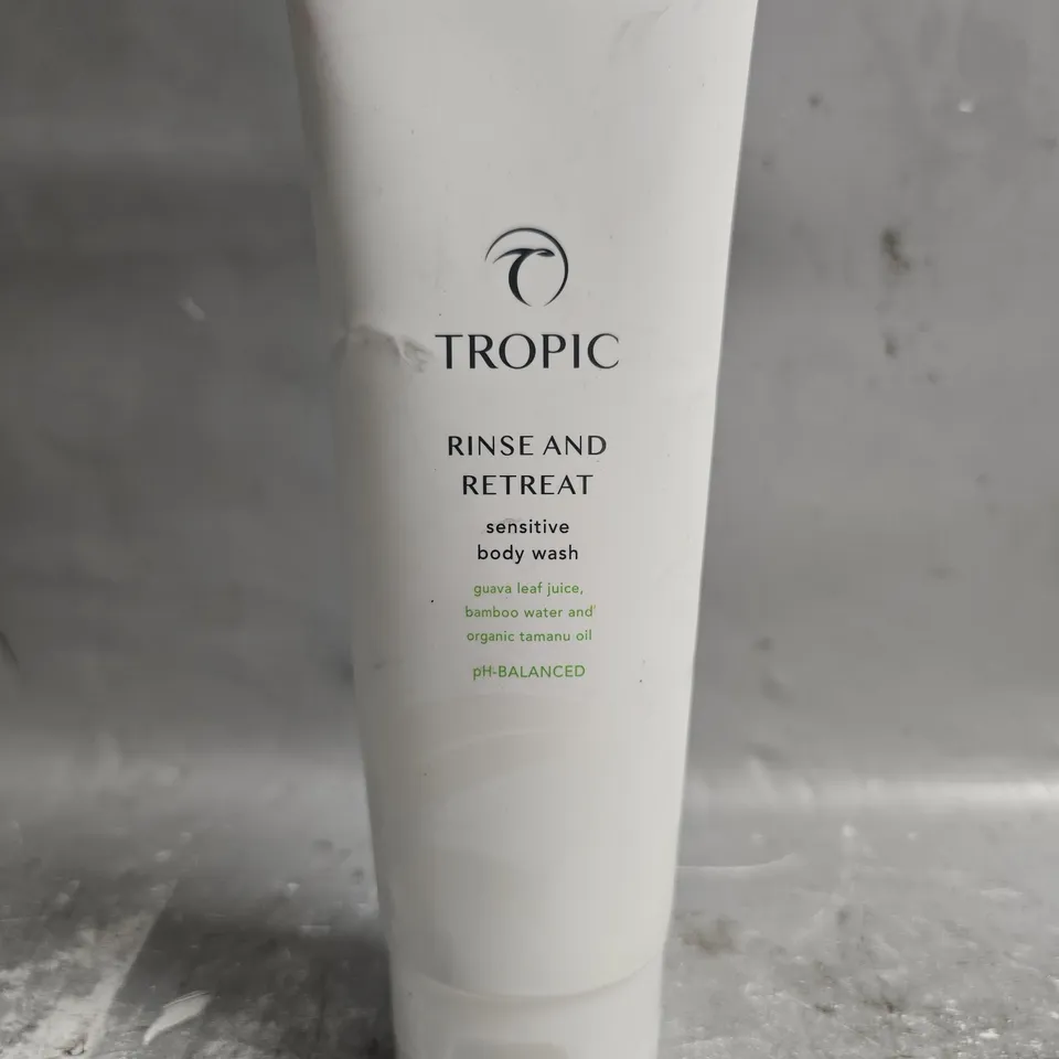TROPIC RINSE AND RETREAT SENSITIVE BODY WASH (250ML)