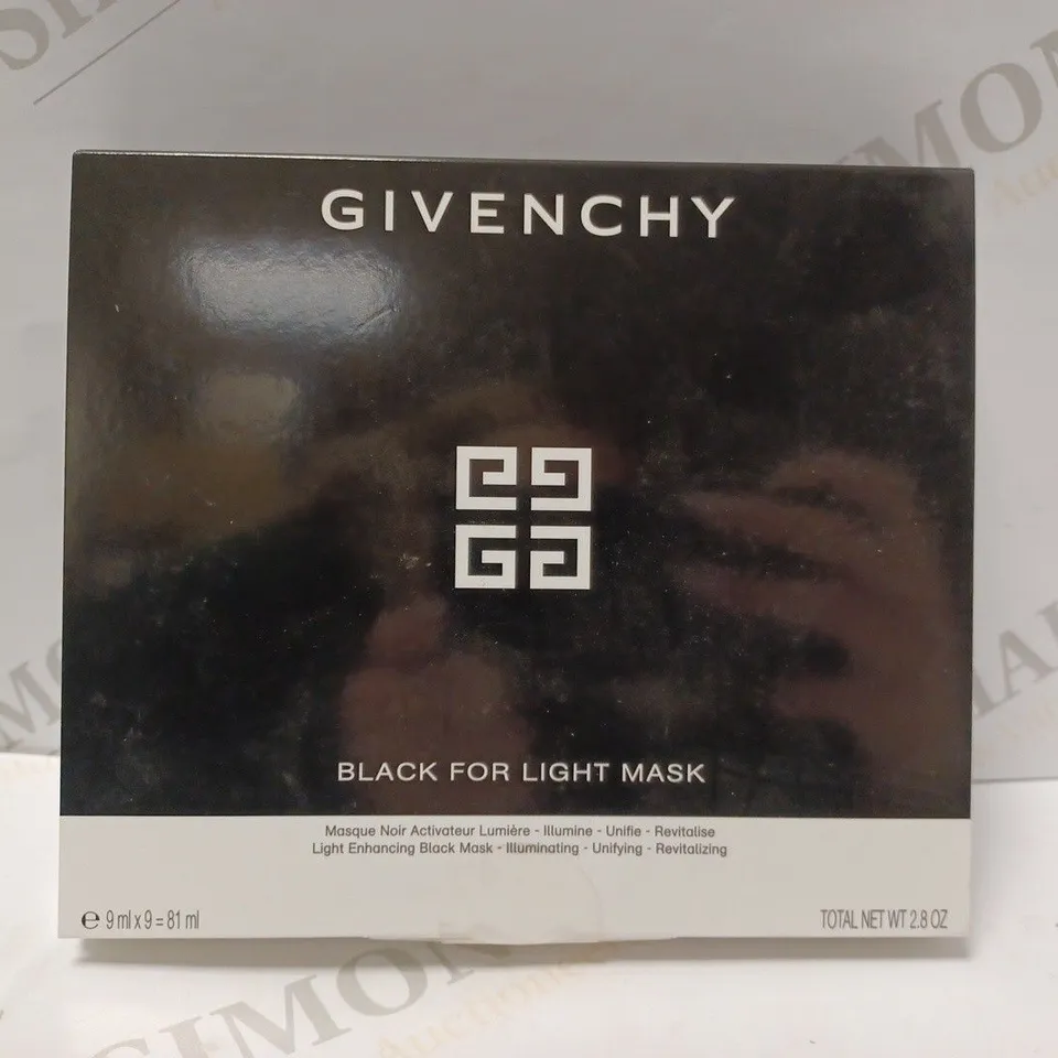 GIVENCHY Black For Light ENHANCING BLACK MASK (9 X 9ML)