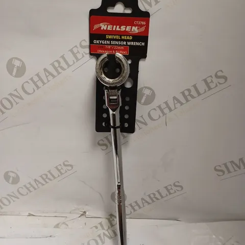 NEILSEN SWIVEL HEAD OXYGEN SENSOR WRENCH