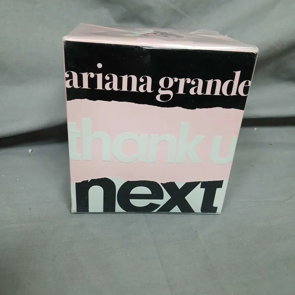 BOXED AND SEALED ARIANA GRANDE THANK U NEXT EAU DE PARFUM SPRAY 100ML