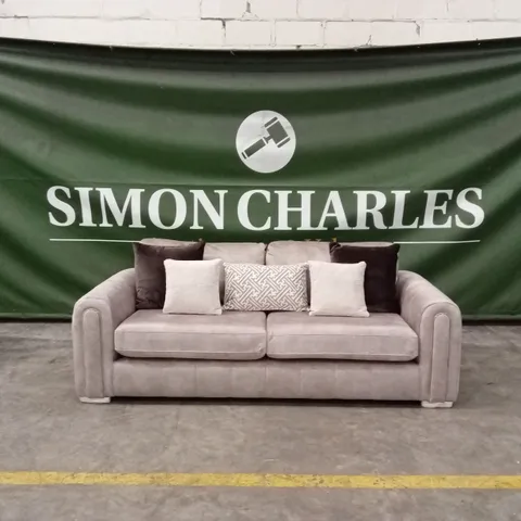 AMARA 3 SEATER SOFA - STONE