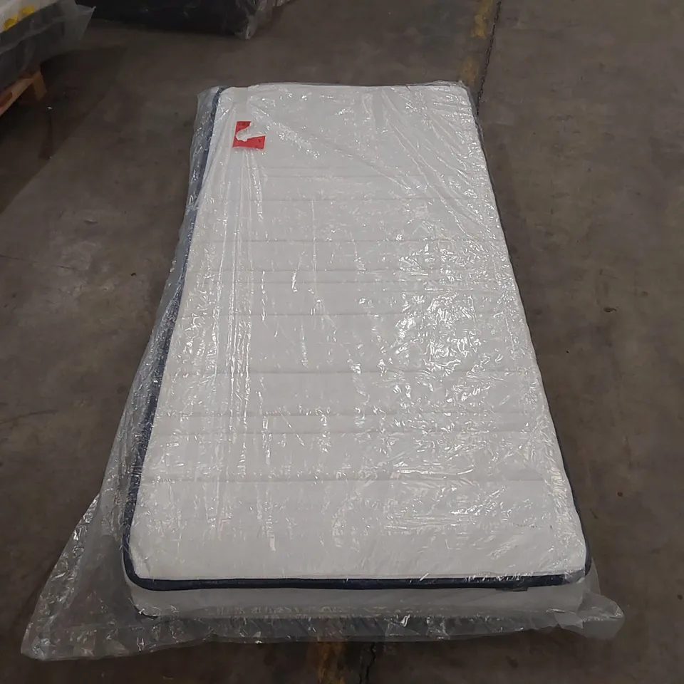 QUALITY BAGGED TIGHT TOP SPRING MATTRESS 15CM/6IN HEIGHT - 90CM SINGLE