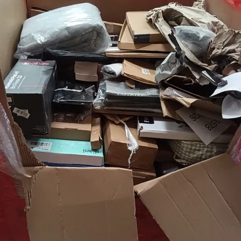 PALLET OF ASSORTED HOUSEHOLD GOODS AND PRODUCTS TO INCLUDE;BIRD FEEDER,BOXED FURNITURE ETC