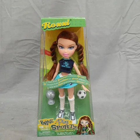 BRATZ PLAY SPORTZ DOLL - ROXXI (SOCCER)
