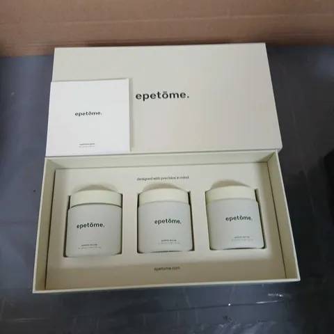EPETÔME SYNBIOTIC DUO CAP – SET OF 3 JARS IN PRESENTATION BOX