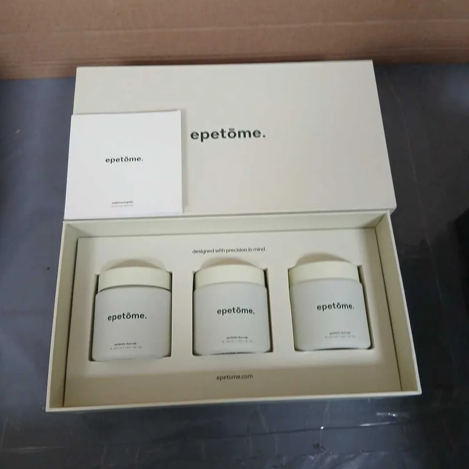 EPETÔME SYNBIOTIC DUO CAP – SET OF 3 JARS IN PRESENTATION BOX