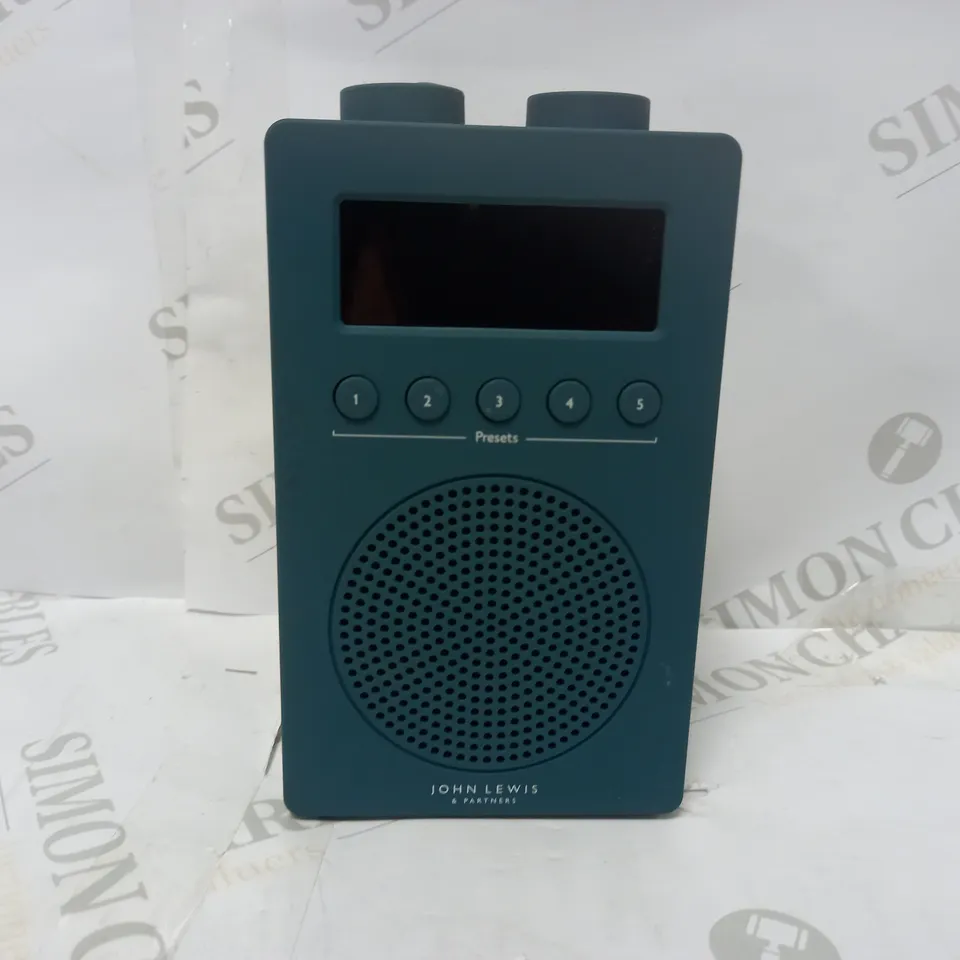 JOHN LEWIS & PARTNERS SPECTRUM SOLO RADIO