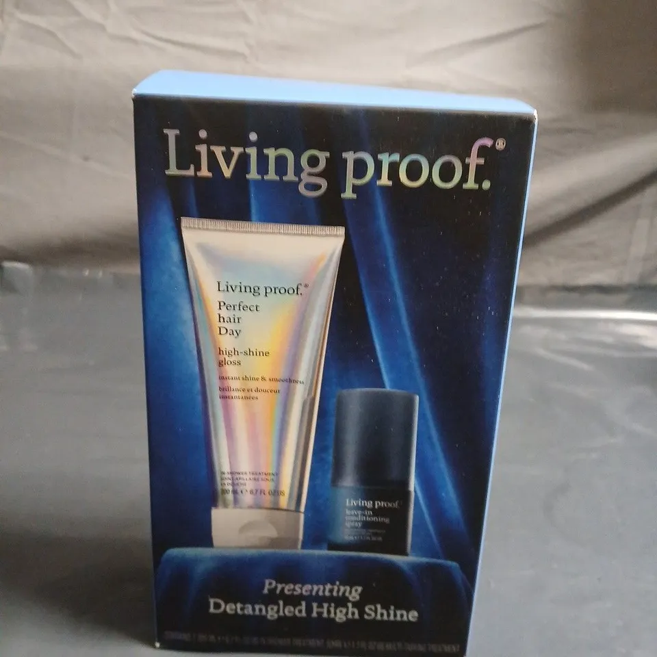 LIVING PROOF PERFECT HAIR DAY DETANGLING HIGH SHINE GIFT SET 