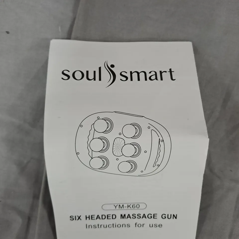 SoulSmart YM-K60 Six-Headed Massage Gun