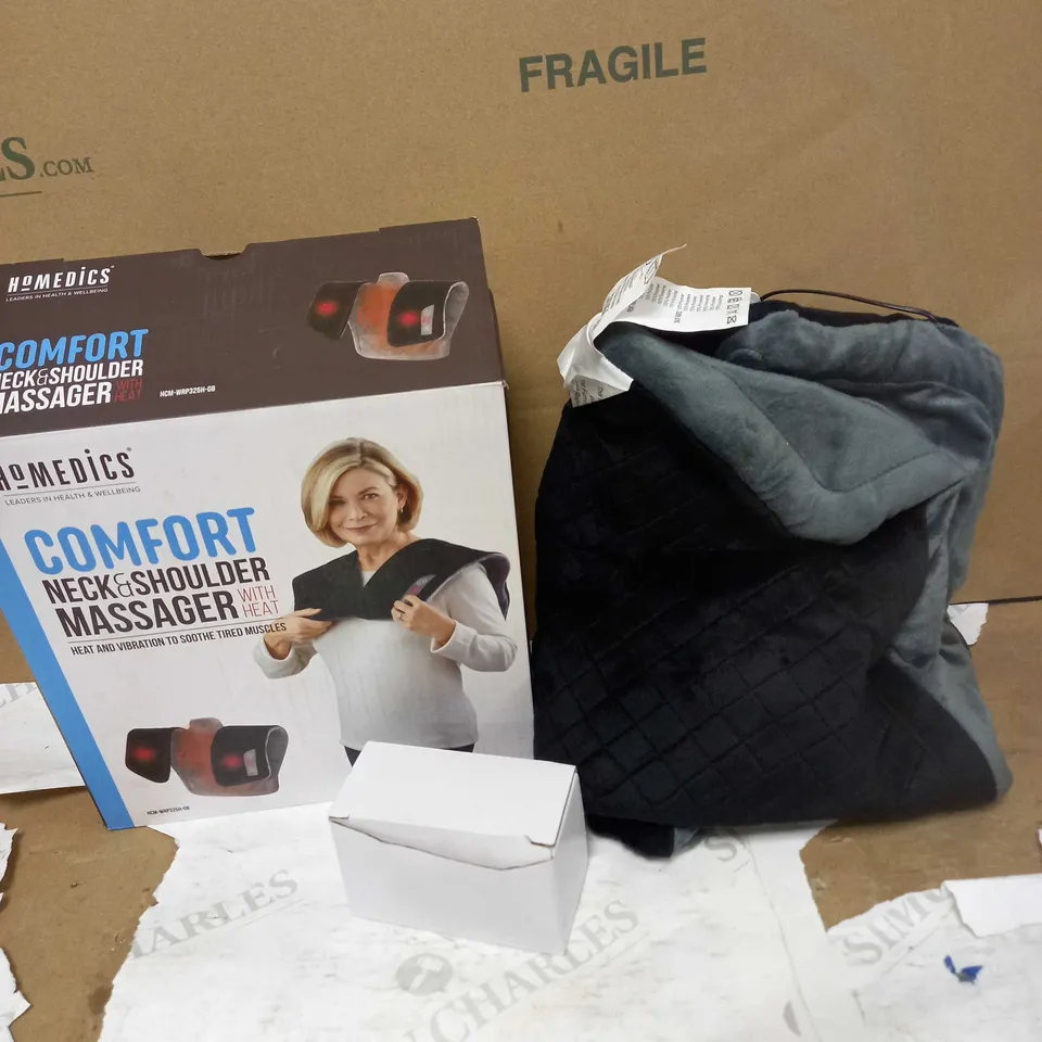 HOMEDICS VIBRATION NECK & SHOULDER MASSAGER