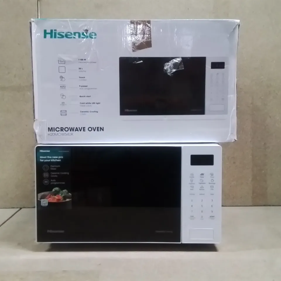 BOXED HISENSE MICROWAVE OVEN 