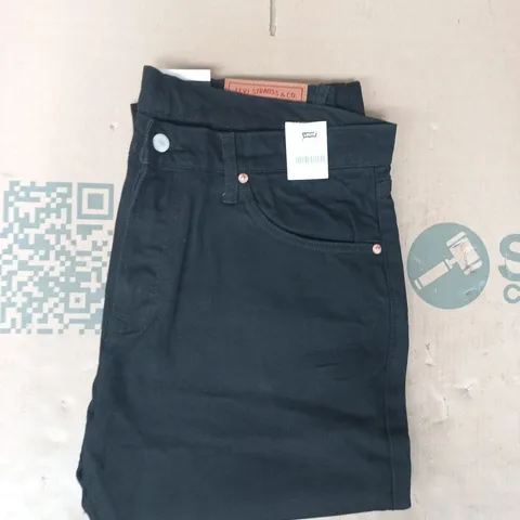 LEVI'S 501 ORIGINAL JEANS IN BLACK SIZE 36/32