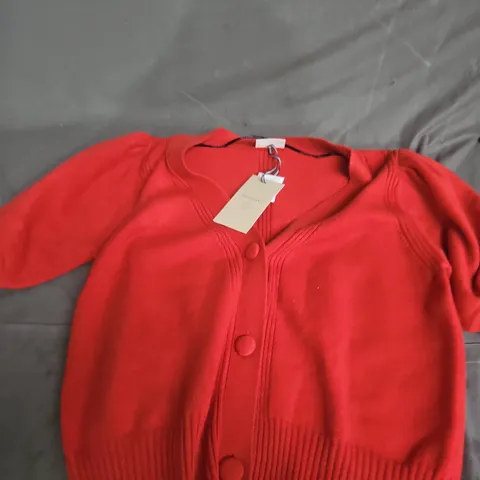 FREE/QUENT RED CARDIGAN – XX-LARGE