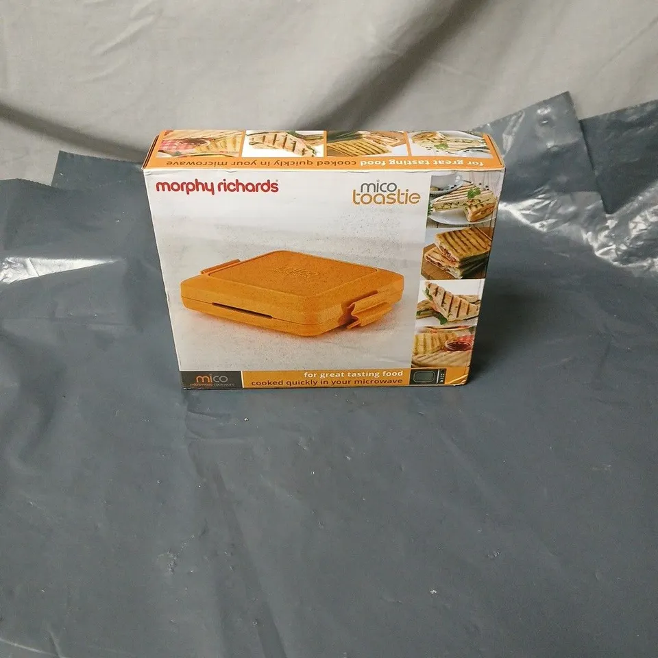 MORPHY RICHARDS MICO TOASTIE MICROWAVE DEVICE BOXED