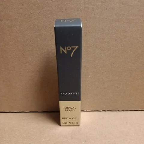 NO7 PRO ARTIST RUNWAY READY BROW GEL (5ML)