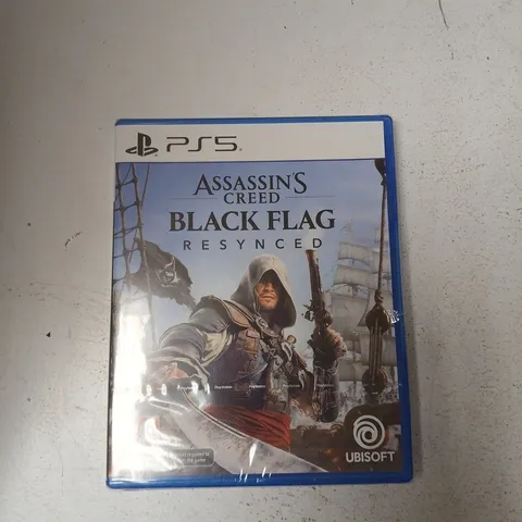ASSASSIN'S CREED BLACK FLAG: RESYNCED β PS5 GAME CASE
