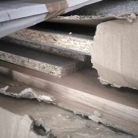 BOXED WARDROBE PARTS 