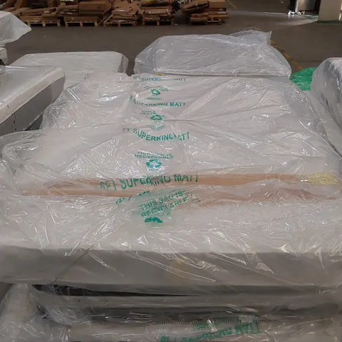 QUALITY BAGGED 4'6" DOUBLE SERENITY HYBRID COIL AND MEMORY FOAM MATTRESS