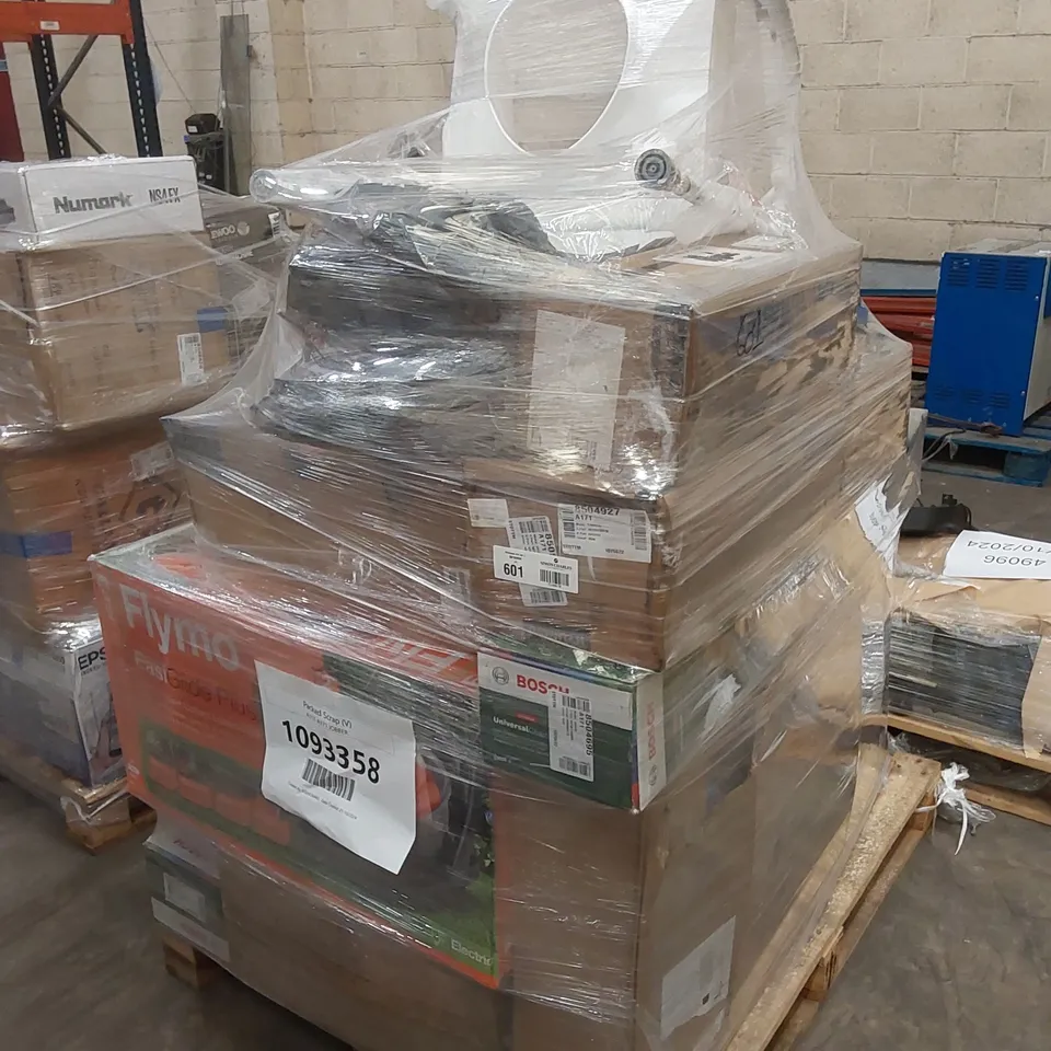 PALLET OF APPROXIMATELY 16 UNPROCESSED RAW RETURN HOUSEHOLD AND ELECTRICAL GOODS TO INCLUDE;