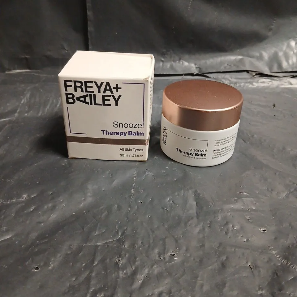 FREYA+ BAILEY SNOOZE! THERAPY BALM – ALL SKIN TYPES, 50 ML