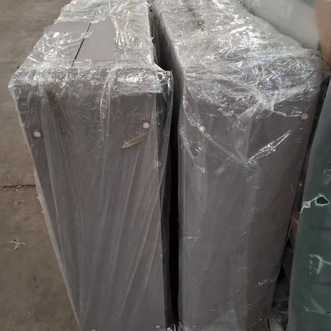 DUNELM 120CM 2 DRAWER SLATE GREY DIVAN FRAME (2 PARTS)