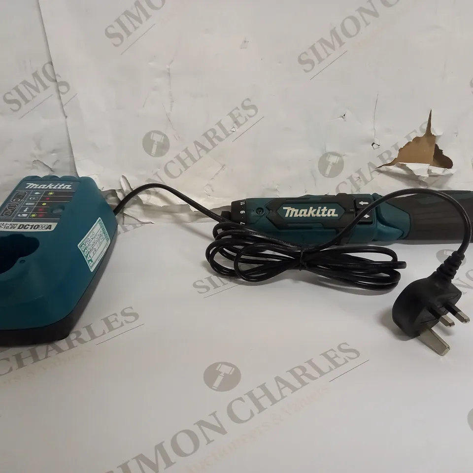 MAKITA PENCIL DRILL, 30 W, 7.2 V, BLUE