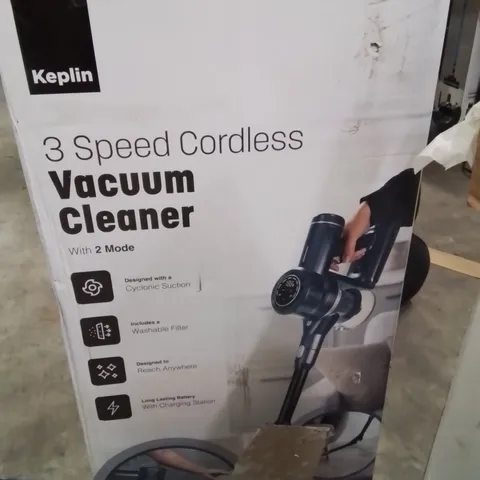 BOXED KEPLIN 3 SPEED CORDLESS VACUUM CLEANER 