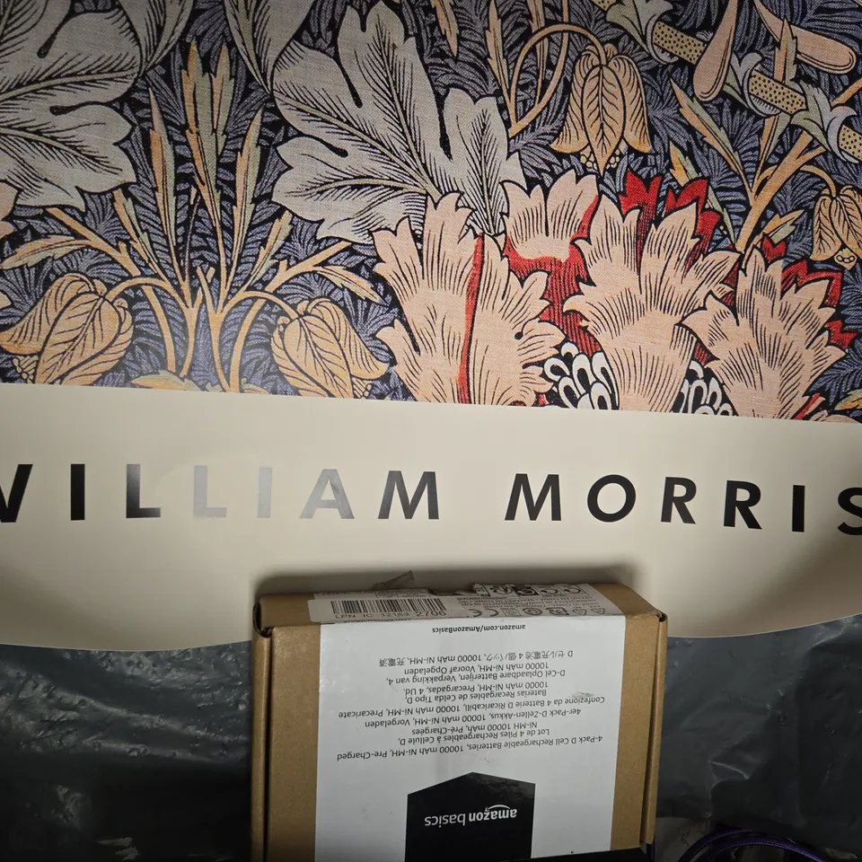 WILLIAM MORRIS FLORAL DESIGN POSTER