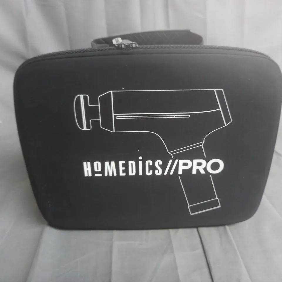 HOMEDICS BOXED BAGGED PRO MASSAGE GUN 