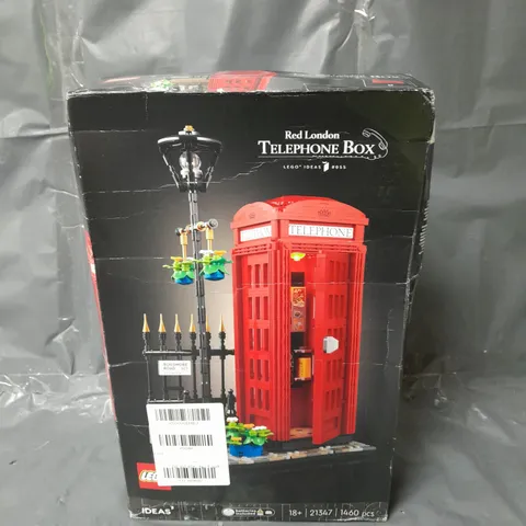 LEGO IDEAS RED LONDON TELEPHONE BOX SET 21347