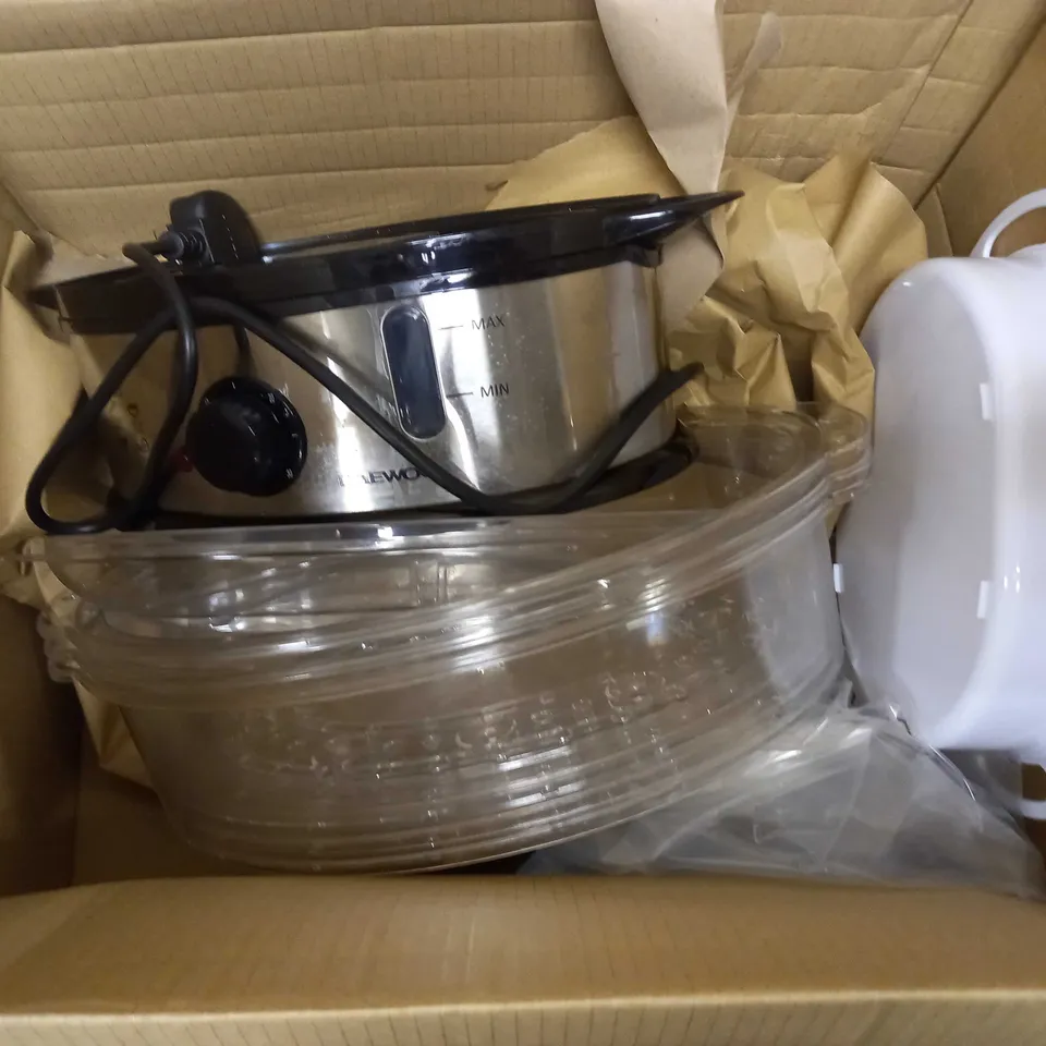 DAEWOO 3-TIER FOOD STEAMER WITH RICE BOWL